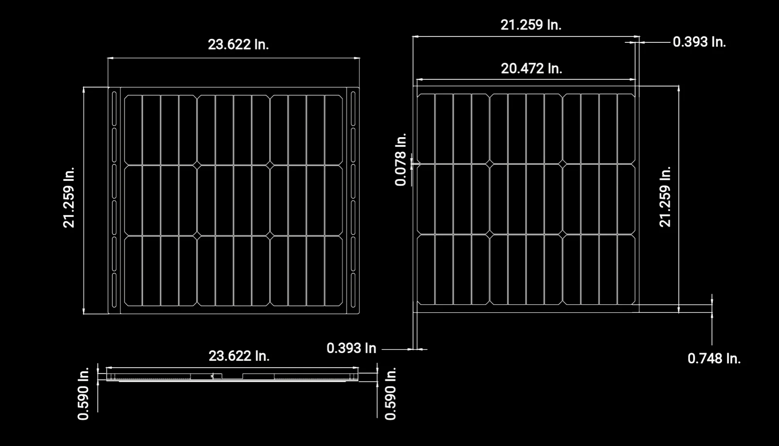 Sunflare Xplor Blox - 50W Vehicle Solar Panel - Image 5