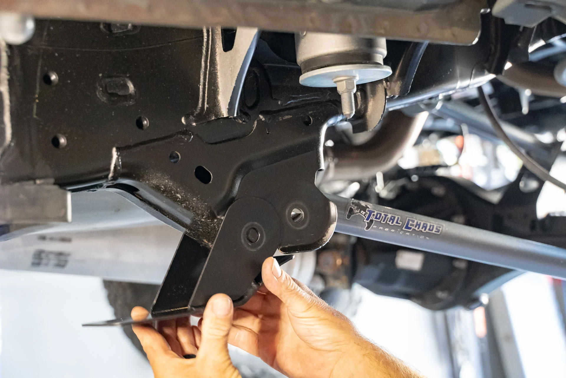 Total Chaos Rear Link Skid Plates - 2024-2026 Toyota Tacoma - Image 3