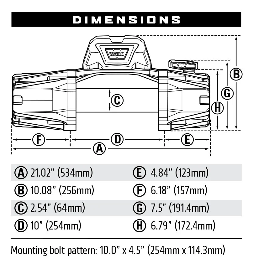 Warn VR Evo 12-S Winch - 103255 - Image 3