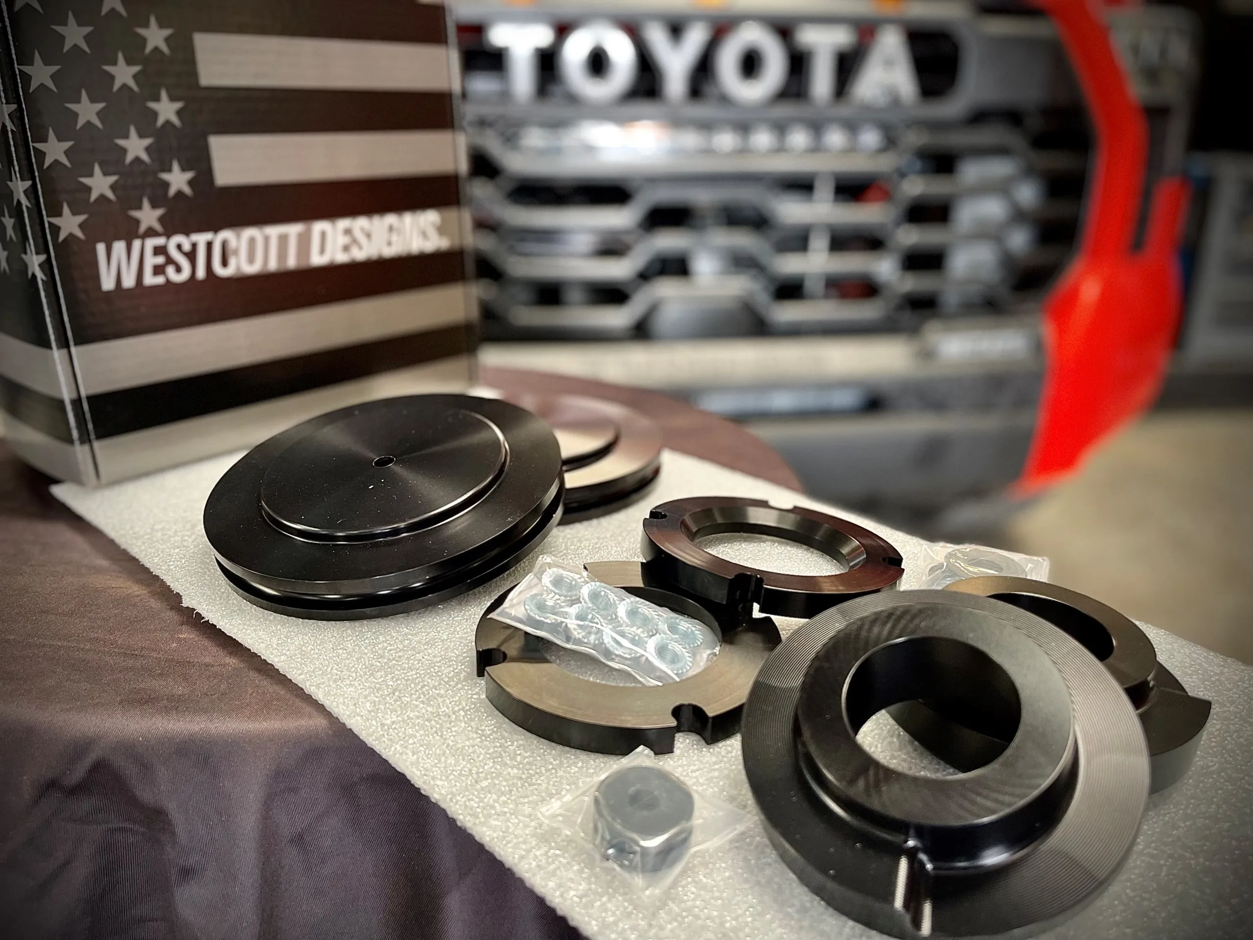 Westcott Designs 2022-2026 Tundra TRD Pro Preload Collar Lift Kit - Image 5